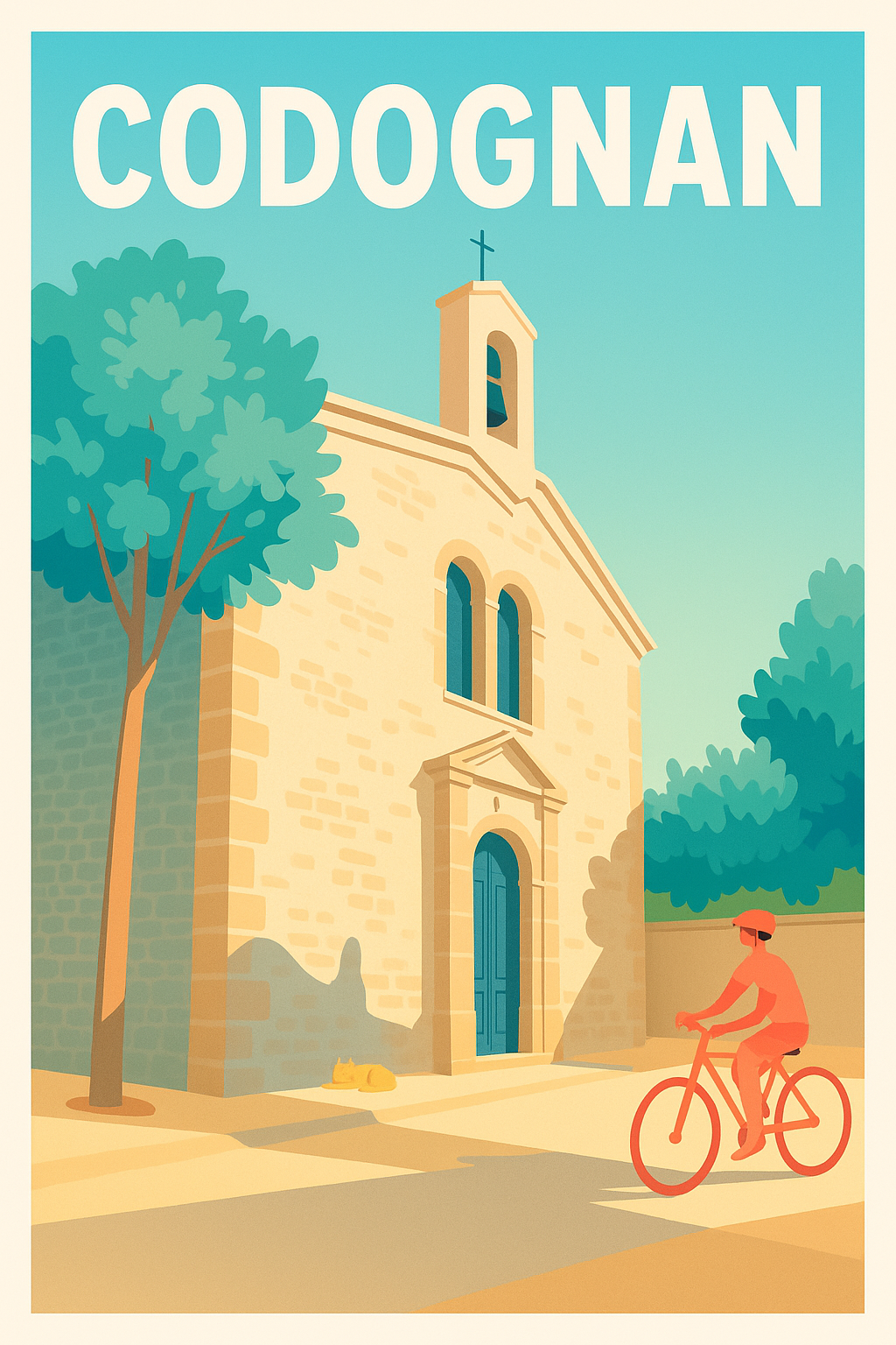 Affiche de Codognan - L'élégance paisible du Sud en poster