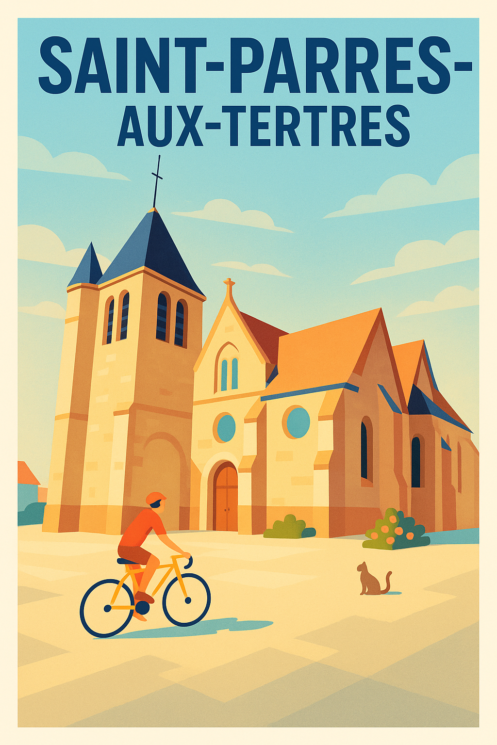 Affiche de Saint-Parres-aux-Tertres - Charme et tranquillité champêtres