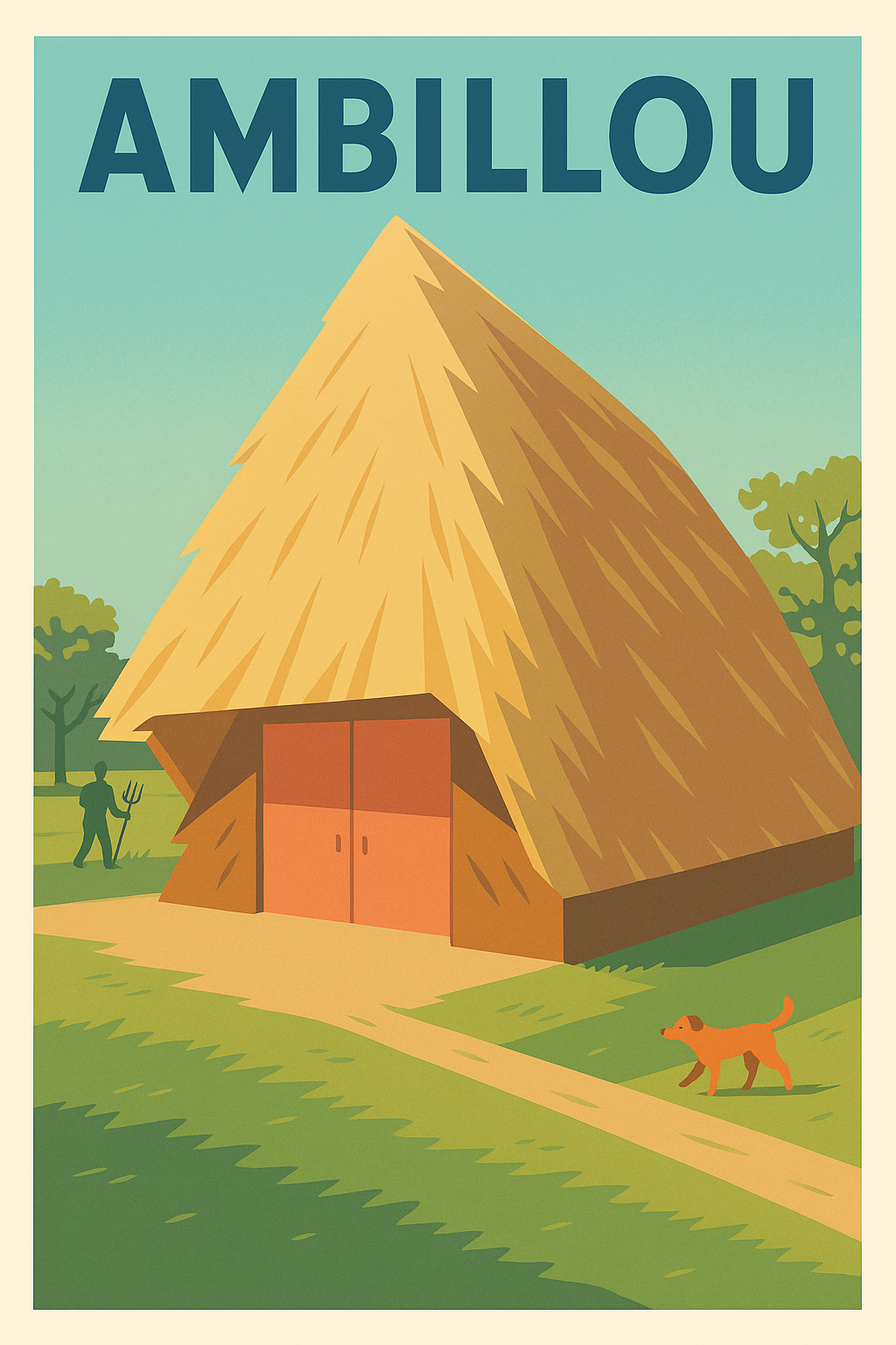 Affiche de Ambillou - Charme rural et authenticité