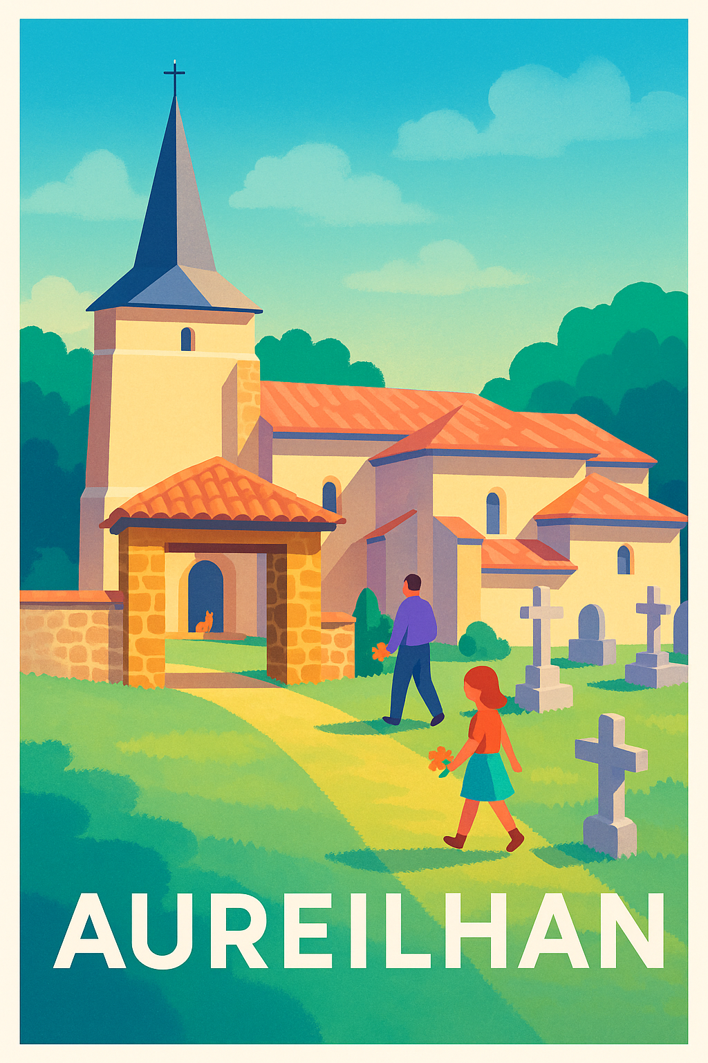 Affiche de Aureilhan - Charme et Sérénité au Cœur du Village