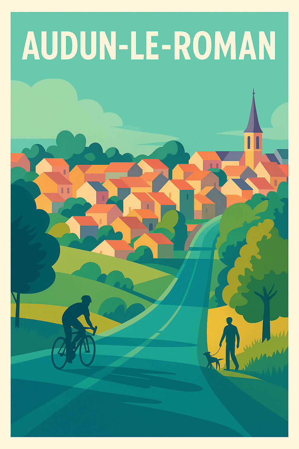 Affiche de Audun-le-Roman - Charme bucolique et douceur de vivre