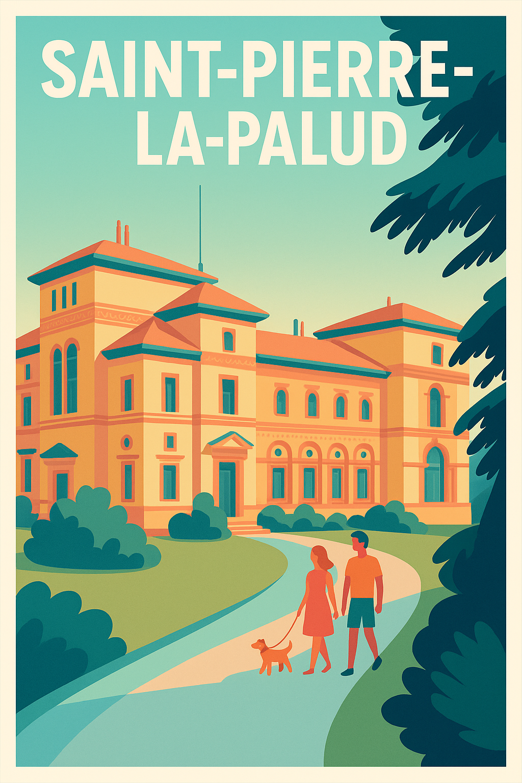 Affiche de Saint-Pierre-la-Palud - Un havre de charme et de sérénité