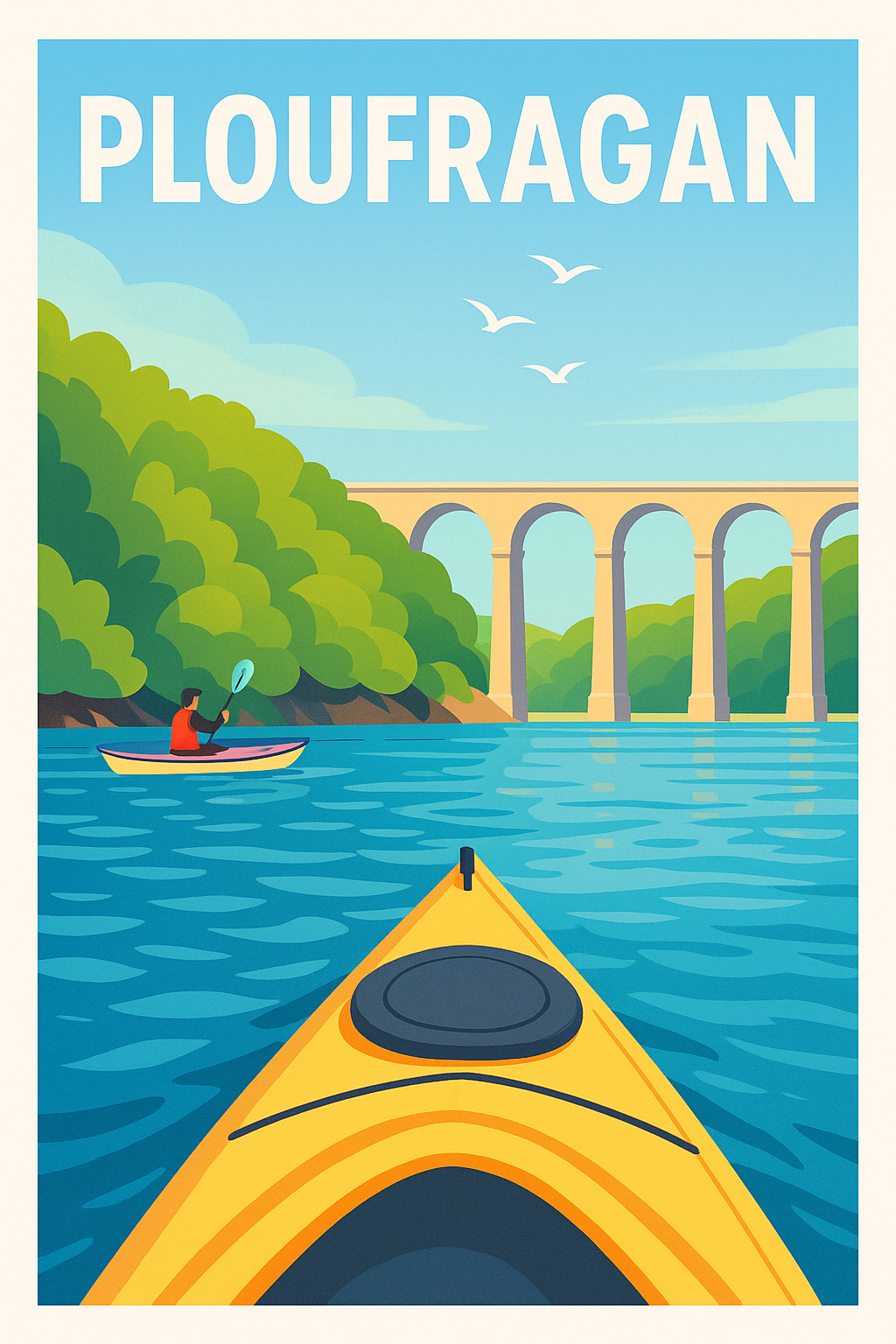 Affiche de Ploufragan - Escapade nautique au cœur de la nature