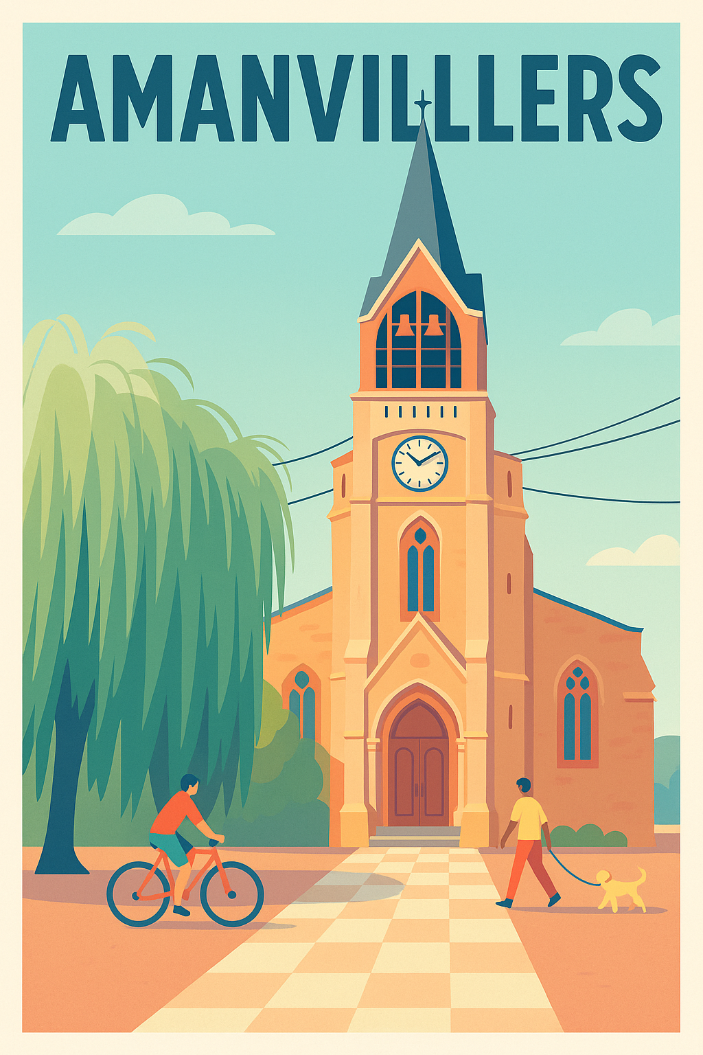 Affiche de Amanvillers - Charme et sérénité au cœur du village