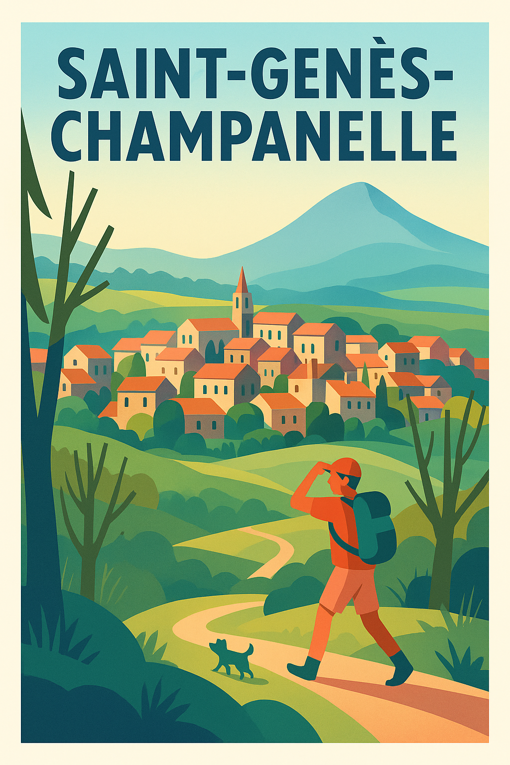 Affiche de Saint-Genès-Champanelle - Escapade nature en pleine sérénité