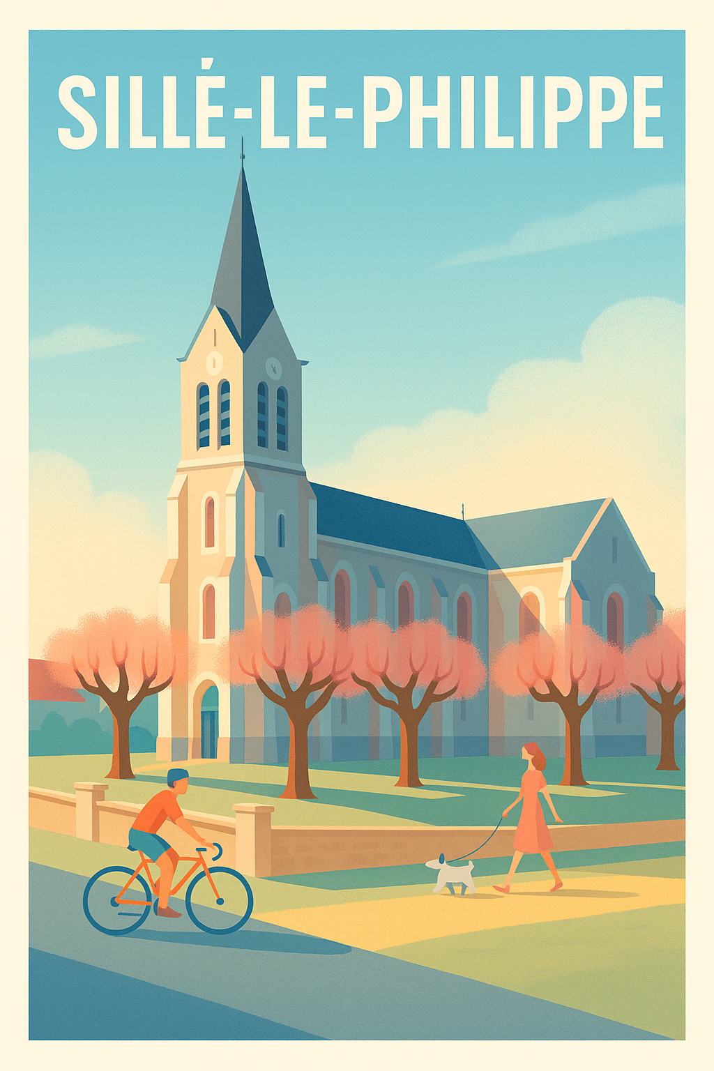 Affiche de Sillé-le-Philippe - Charme et douceur au cœur de la campagne