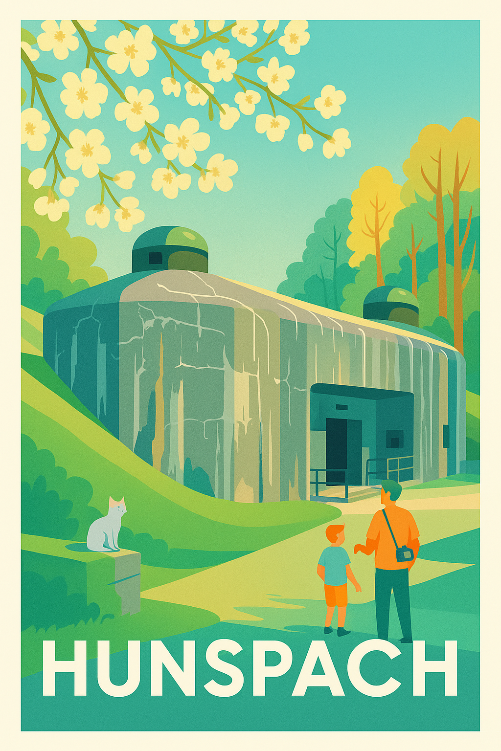 Affiche de Hunspach - Plongée dans l'histoire fortifiée