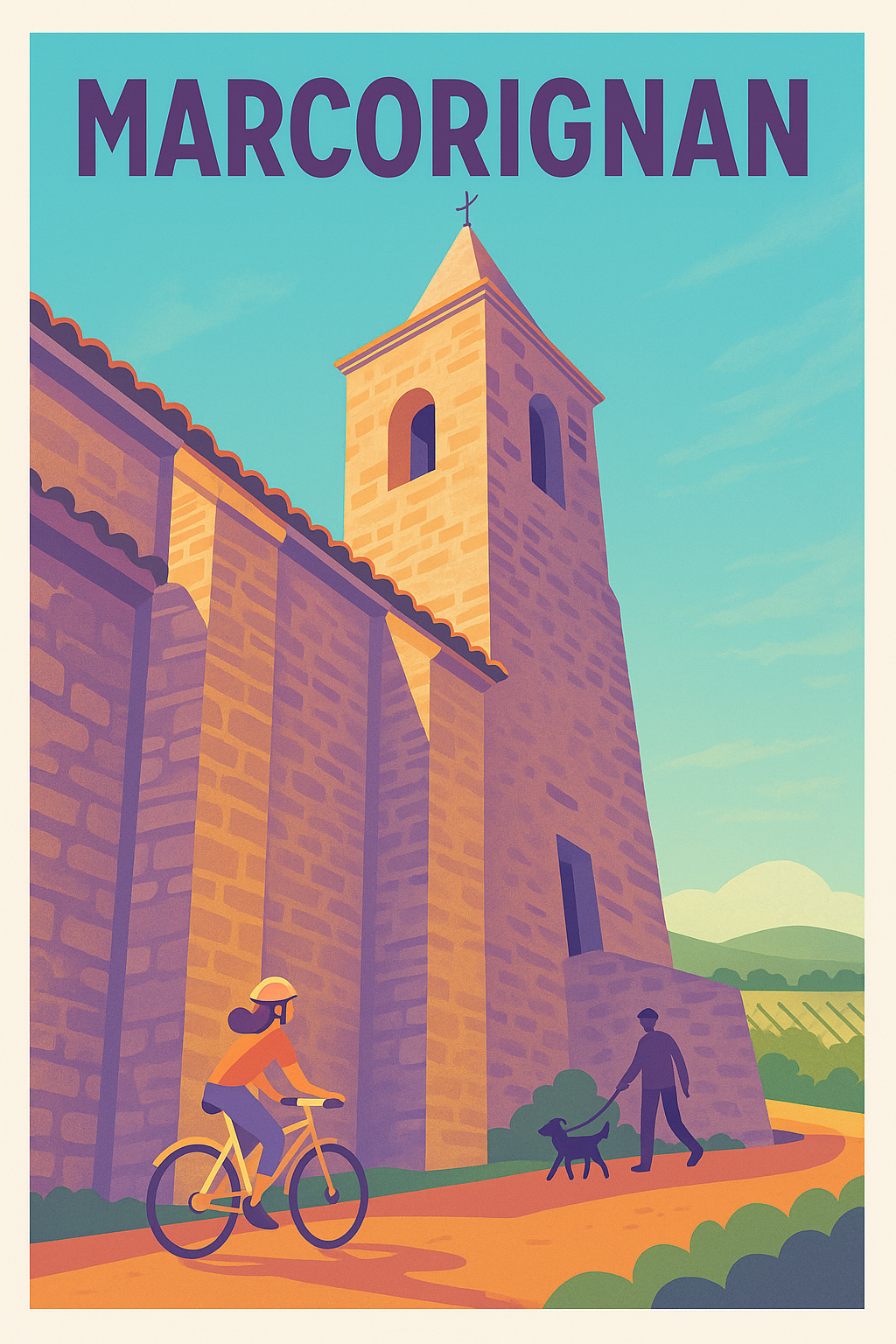 Affiche de Marcorignan - Vivez la sérénité au cœur du Languedoc