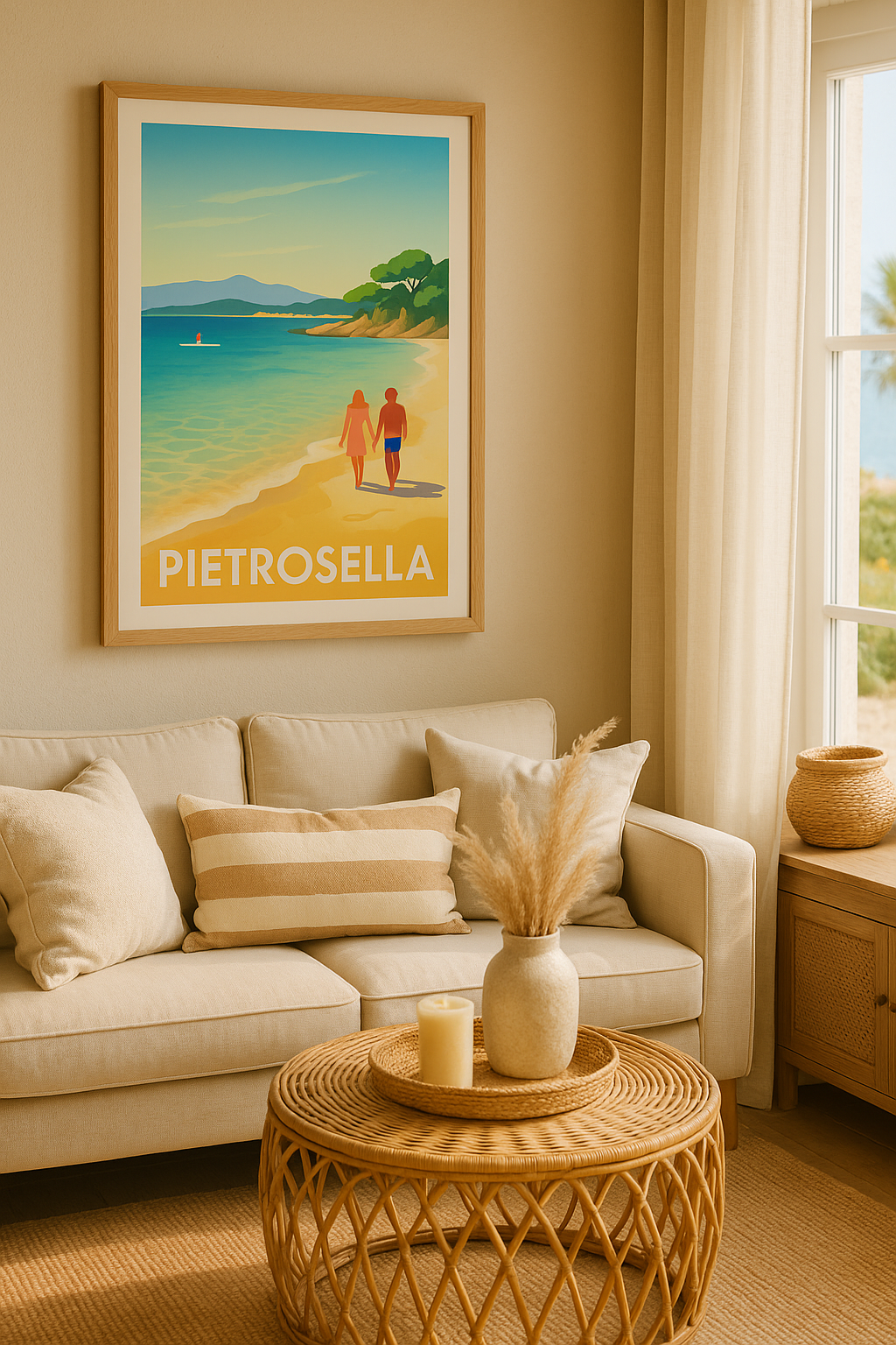 Mise en situation Affiche de Pietrosella - Échappée romantique sur la plage