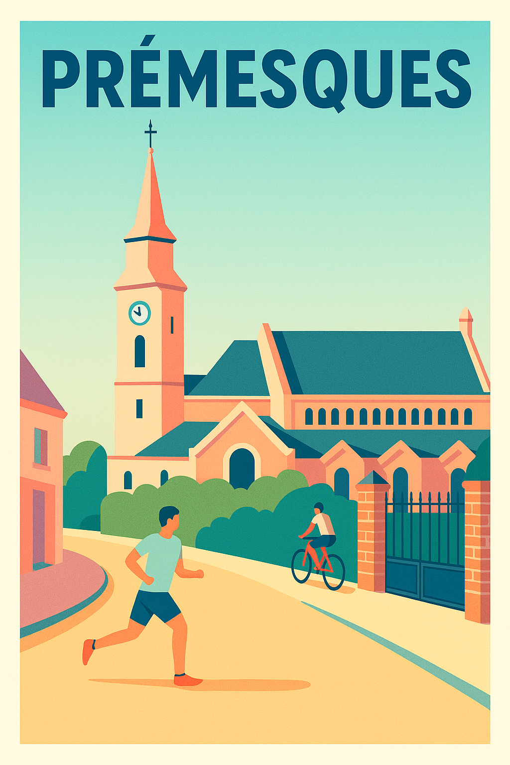 Affiche de Prémesques - Charme et Dynamisme au Cœur du Village