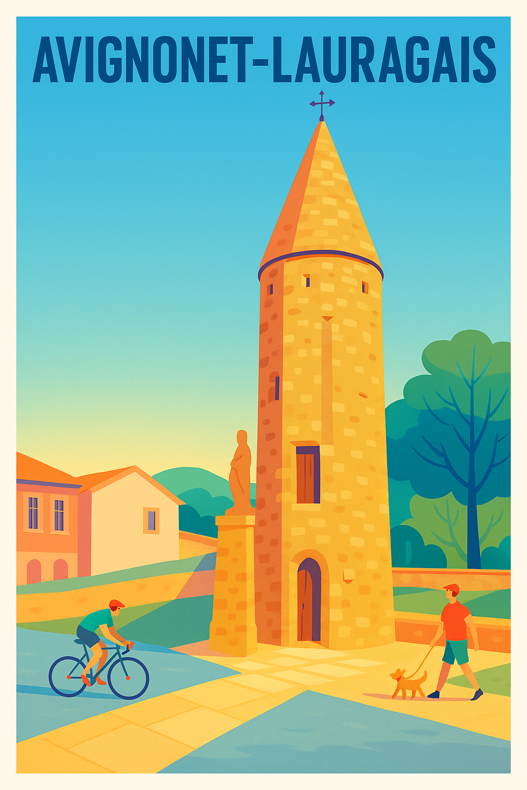 Affiche de Avignonet-Lauragais - Charme et Sérénité en Lauragais