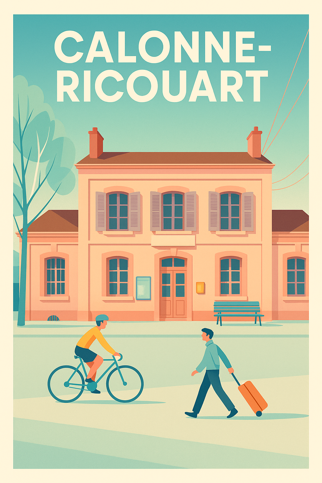 Affiche de Calonne-Ricouart - Charme et douceur de la vie locale