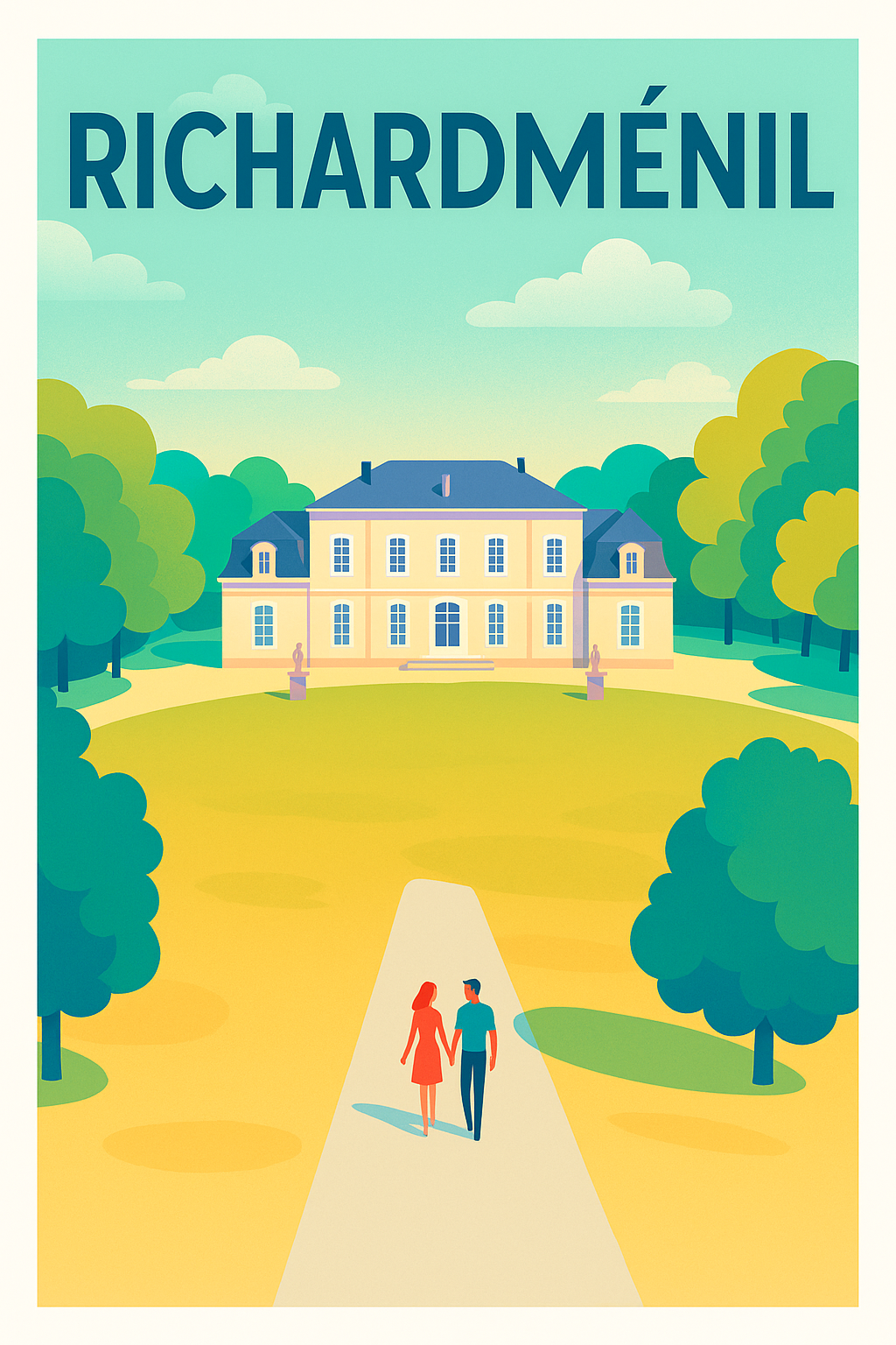 Affiche de Richardménil - Élégance et quiétude au cœur du domaine