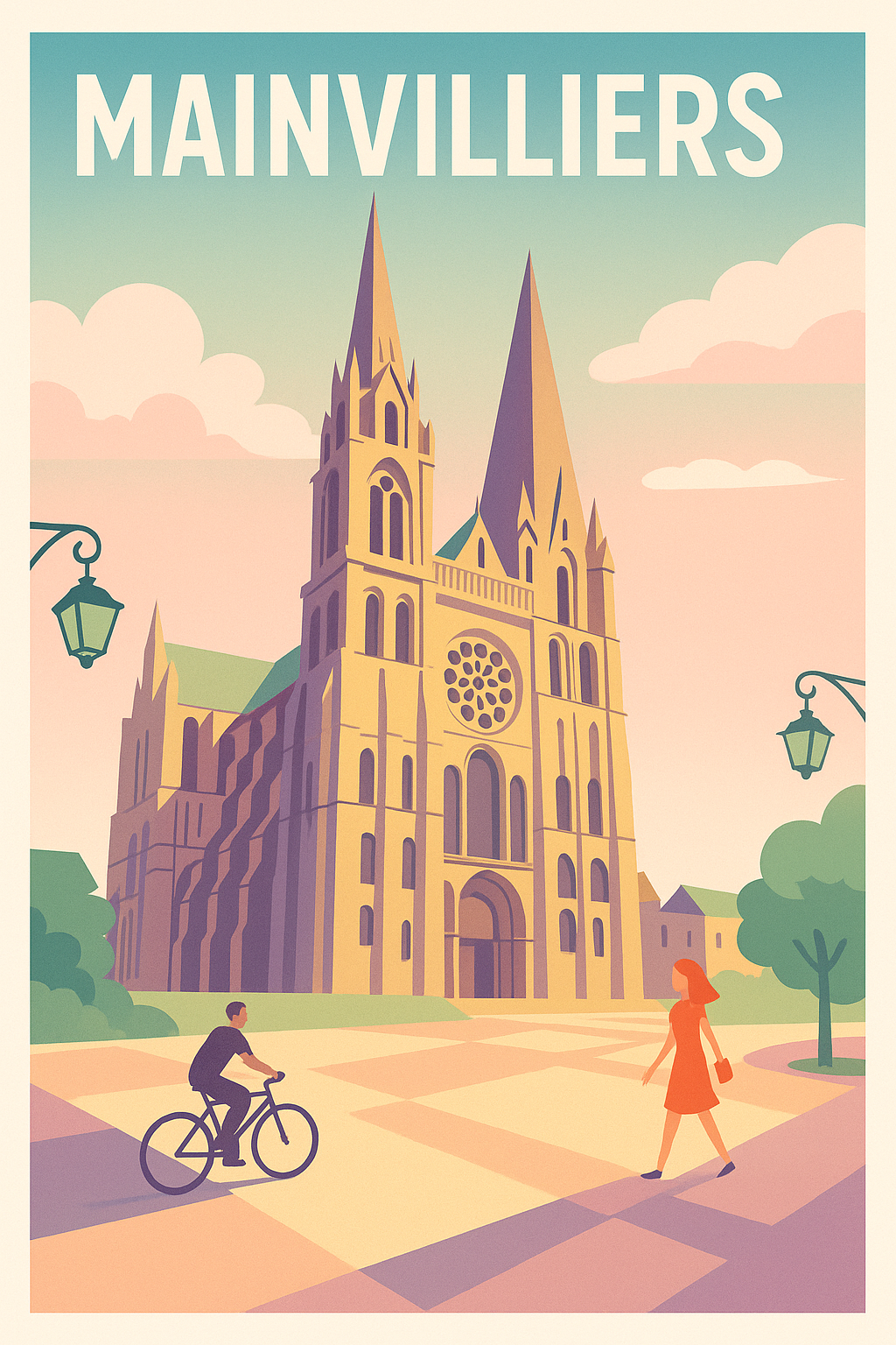 Affiche de Mainvilliers - Charme et Sérénité au Cœur de la Ville