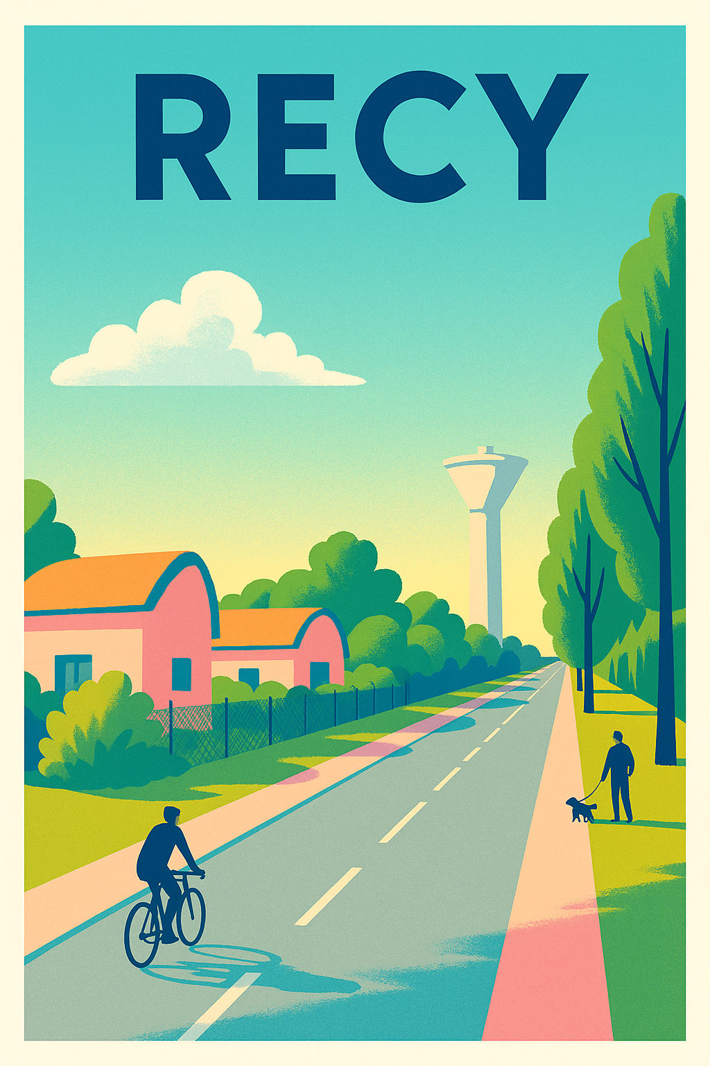 Affiche de Recy - L'Échappée Belle au Cœur de la Nature