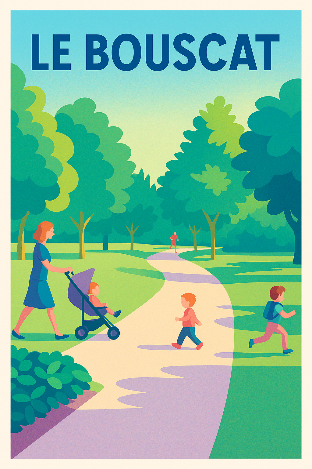 Affiche de Le Bouscat - Balade en famille au cœur de la nature