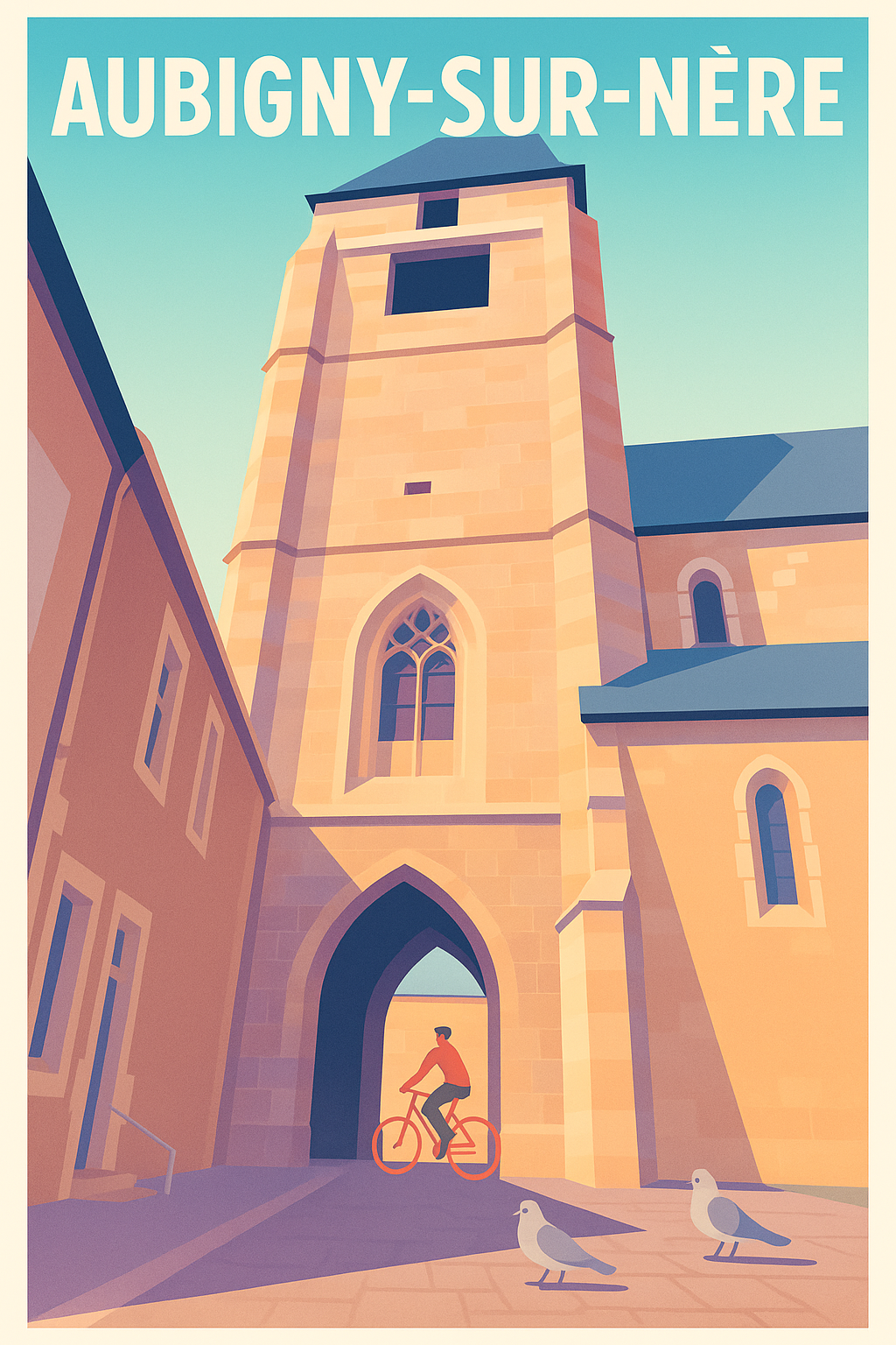 Affiche de Aubigny-sur-Nère - Voyage au cœur de l'histoire