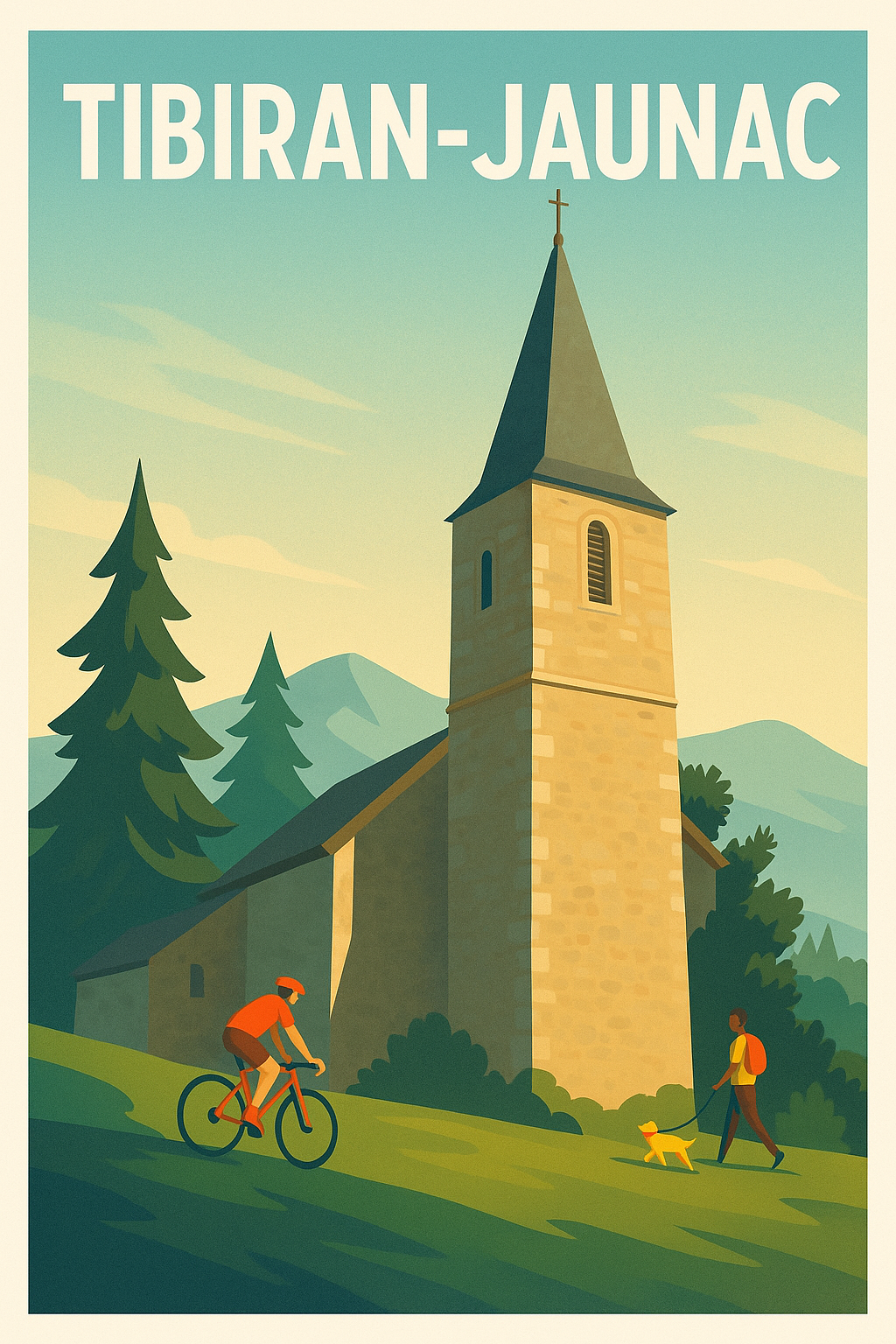 Affiche de Tibiran-Jaunac - Charme paisible en pleine nature