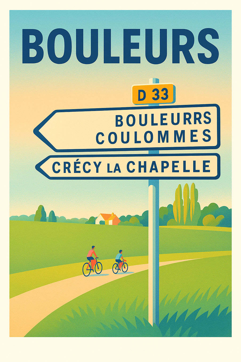 Affiche de Bouleurs - Invitation à la balade champêtre