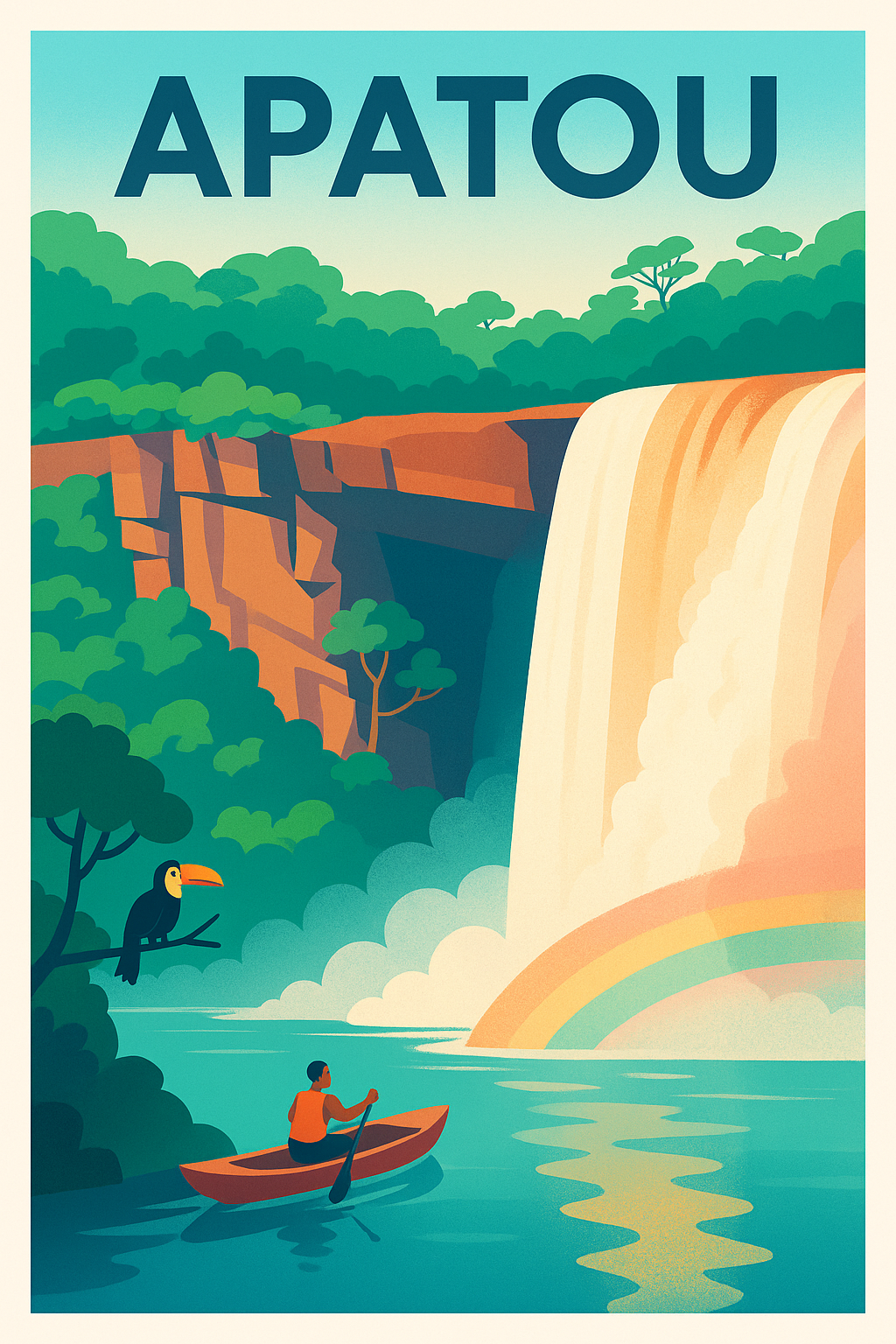 Affiche de Apatou - Évasion Nature et Cascade Enchantée