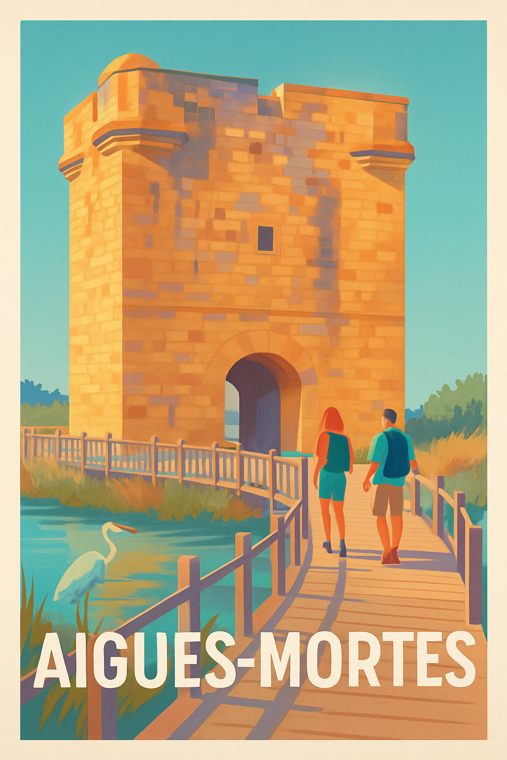 Affiche de Aigues-Mortes - Promenade au cœur de l'histoire