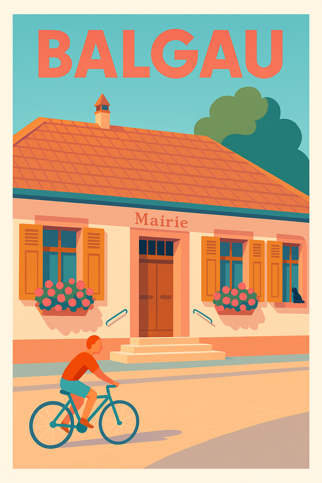 Affiche de Balgau - Charmante sérénité villageoise