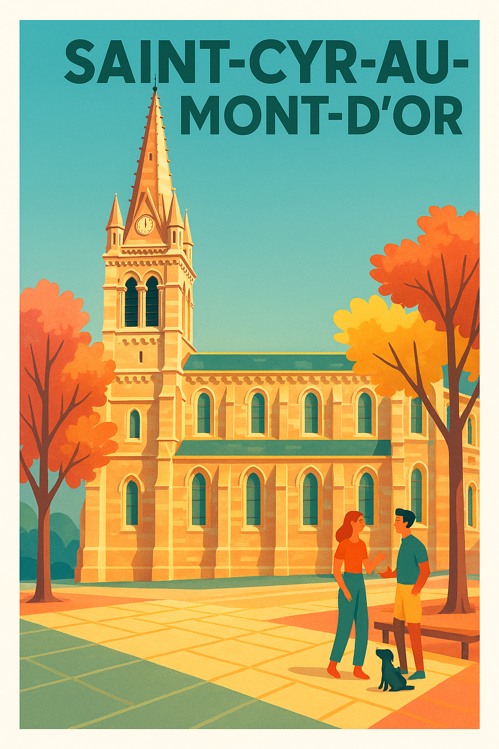 Affiche de Saint-Cyr-au-Mont-d'Or - Harmonie d'été en ville