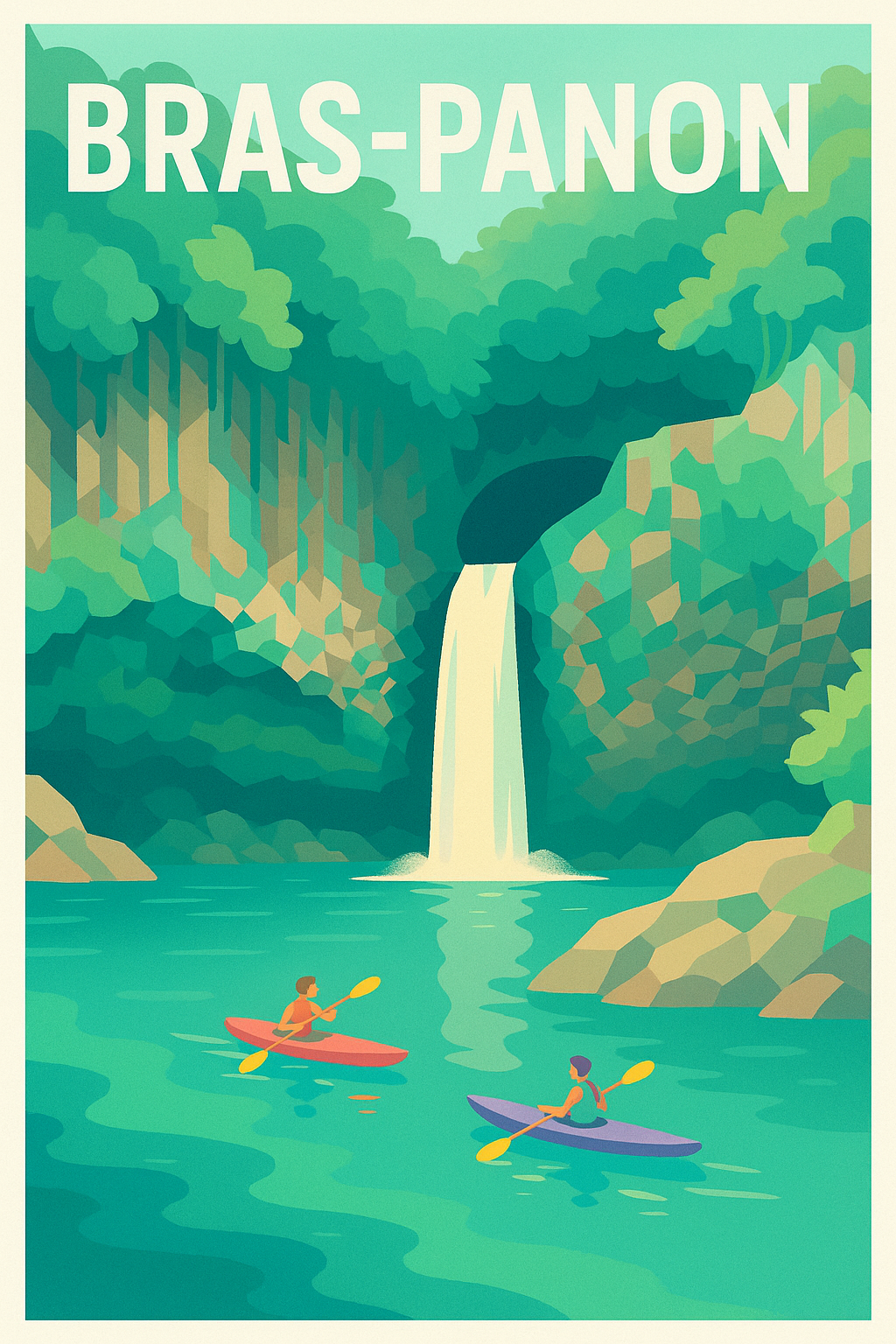 Affiche de Bras-Panon - Évasion et nature sauvage