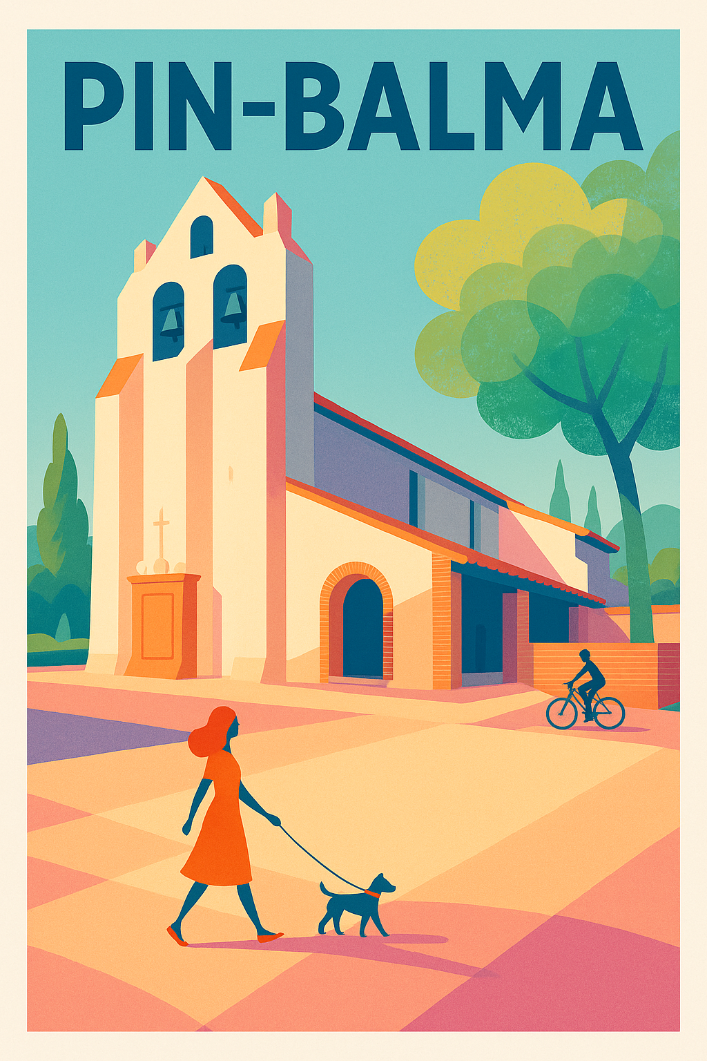 Affiche de Pin-Balma - La douceur de la vie en Midi-Pyrénées