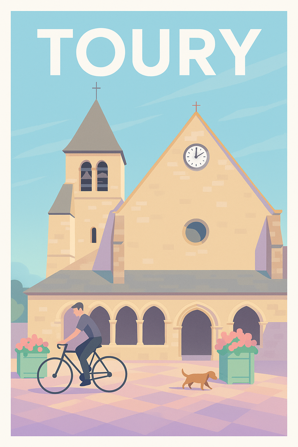 Affiche de Toury - Charme paisible au cœur de la ville