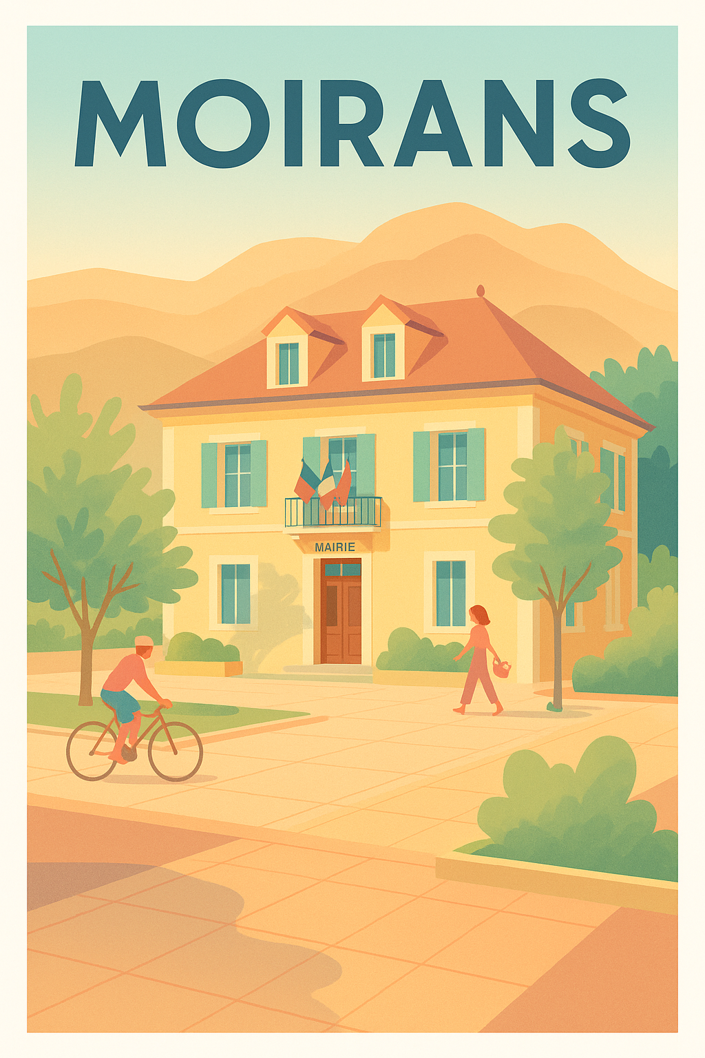 Affiche de Moirans - Charme et douceur au cœur de la ville