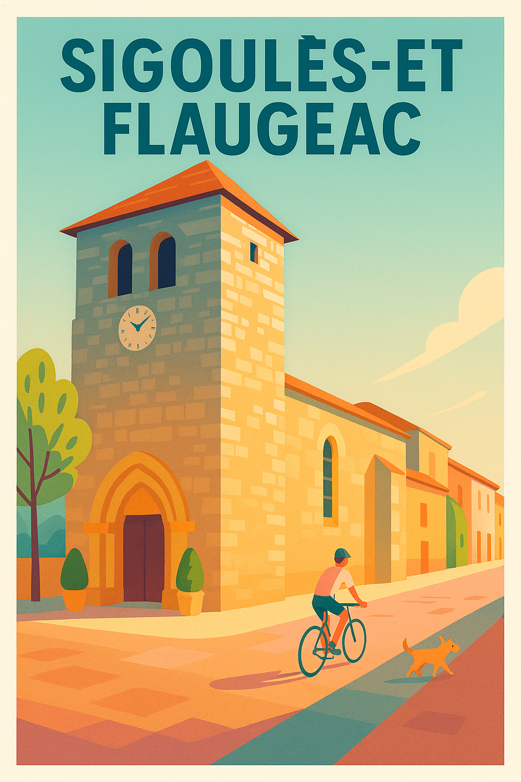 Affiche de Sigoulès-et-Flaugeac - Sérénité et charme authentique