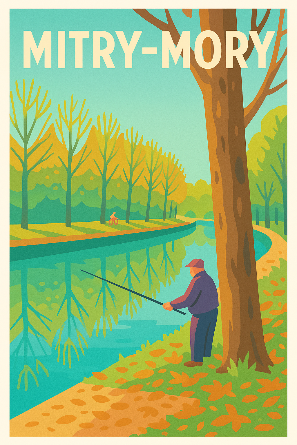 Affiche de Mitry-Mory - Tranquillité au fil de l'eau