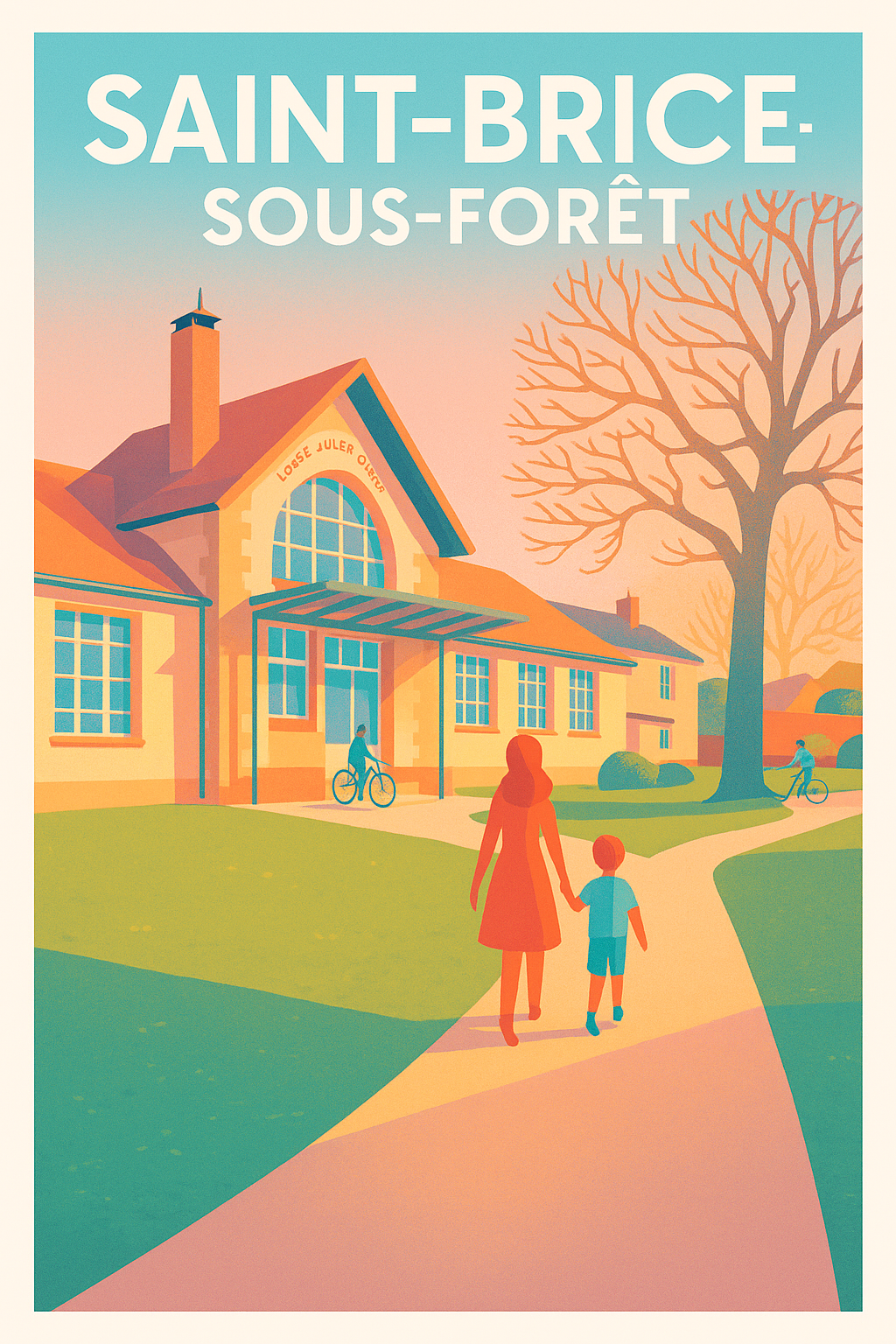 Affiche de Saint-Brice-sous-Forêt - Ambiance paisible et familiale