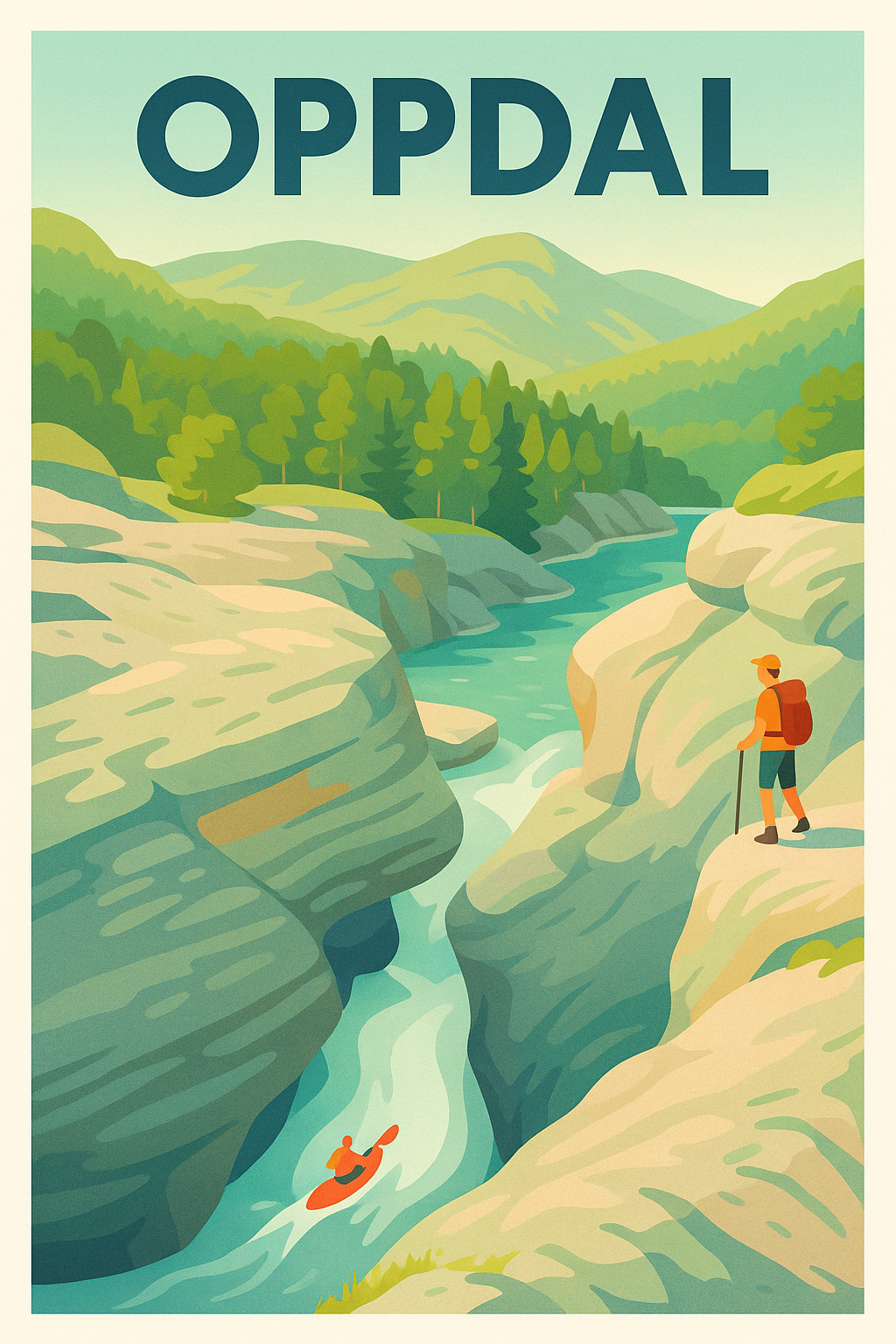 Affiche de Oppdal - L'aventure nature authentique