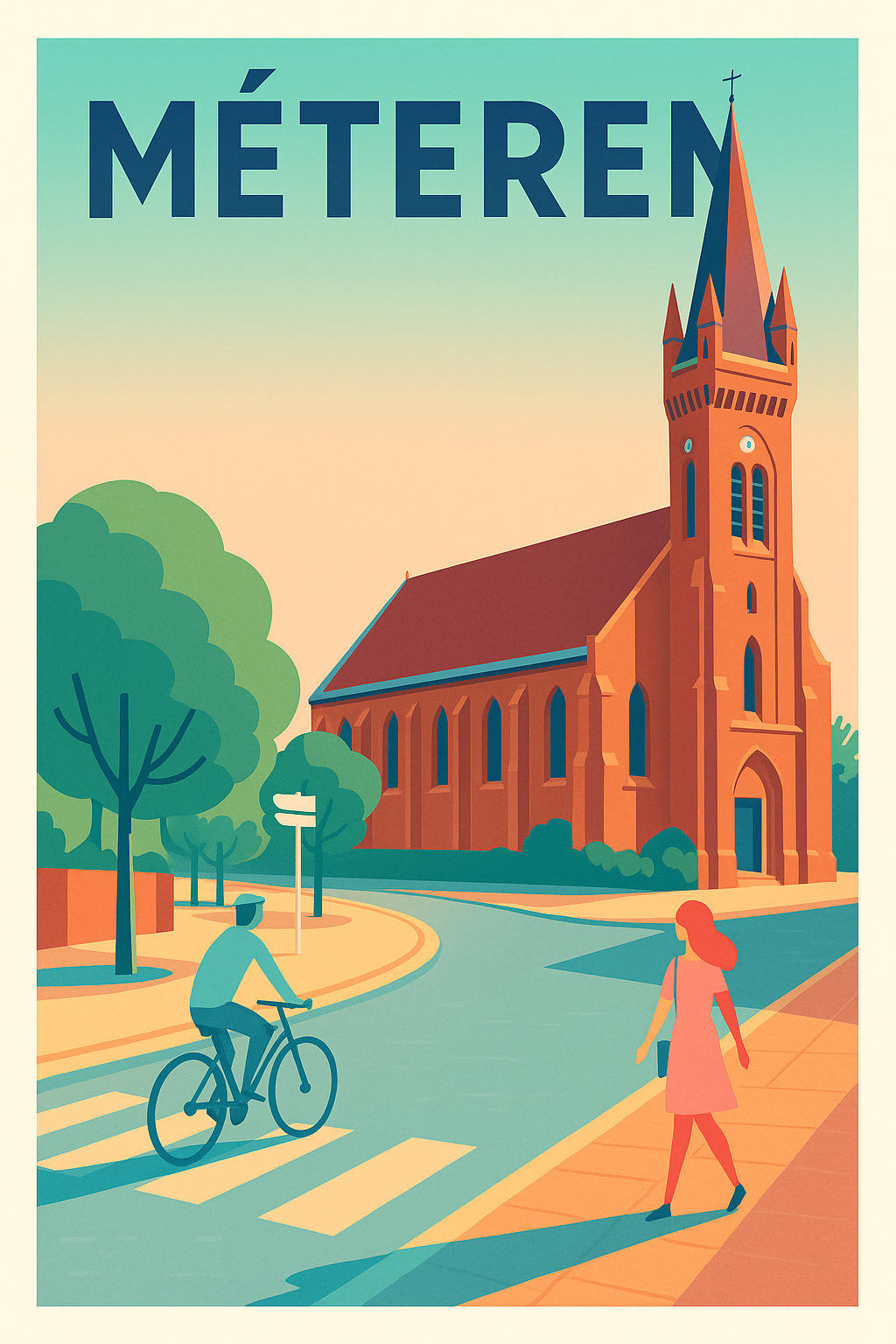 Affiche de Méteren - Charme et quiétude à l'église historique