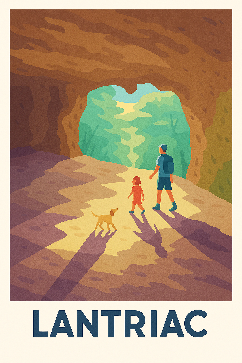 Affiche de Lantriac - Évasion en pleine nature