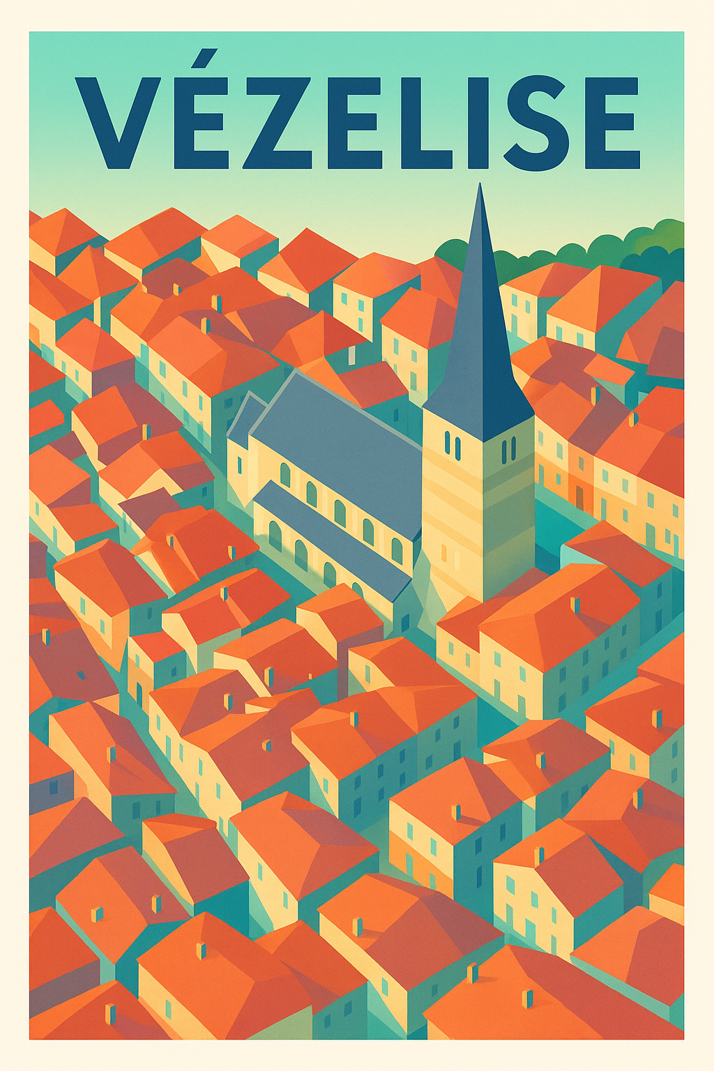 Affiche de Vézelise - Charme pictural au cœur de la Lorraine