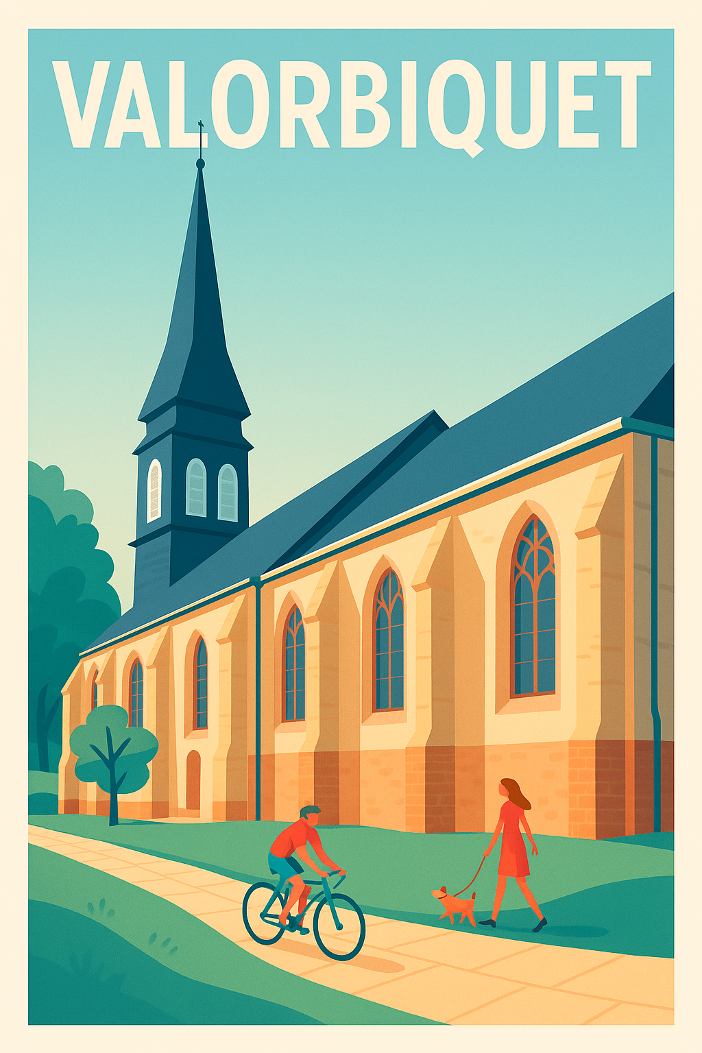 Affiche de Valorbiquet - Charme et sérénité au cœur de la campagne normande