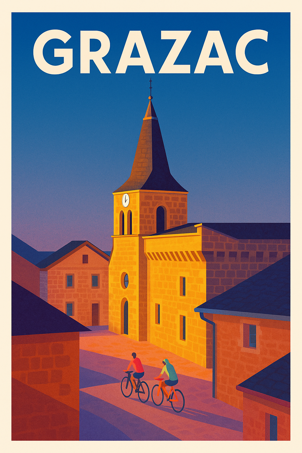 Affiche de Grazac - Charme intemporel au cœur du village