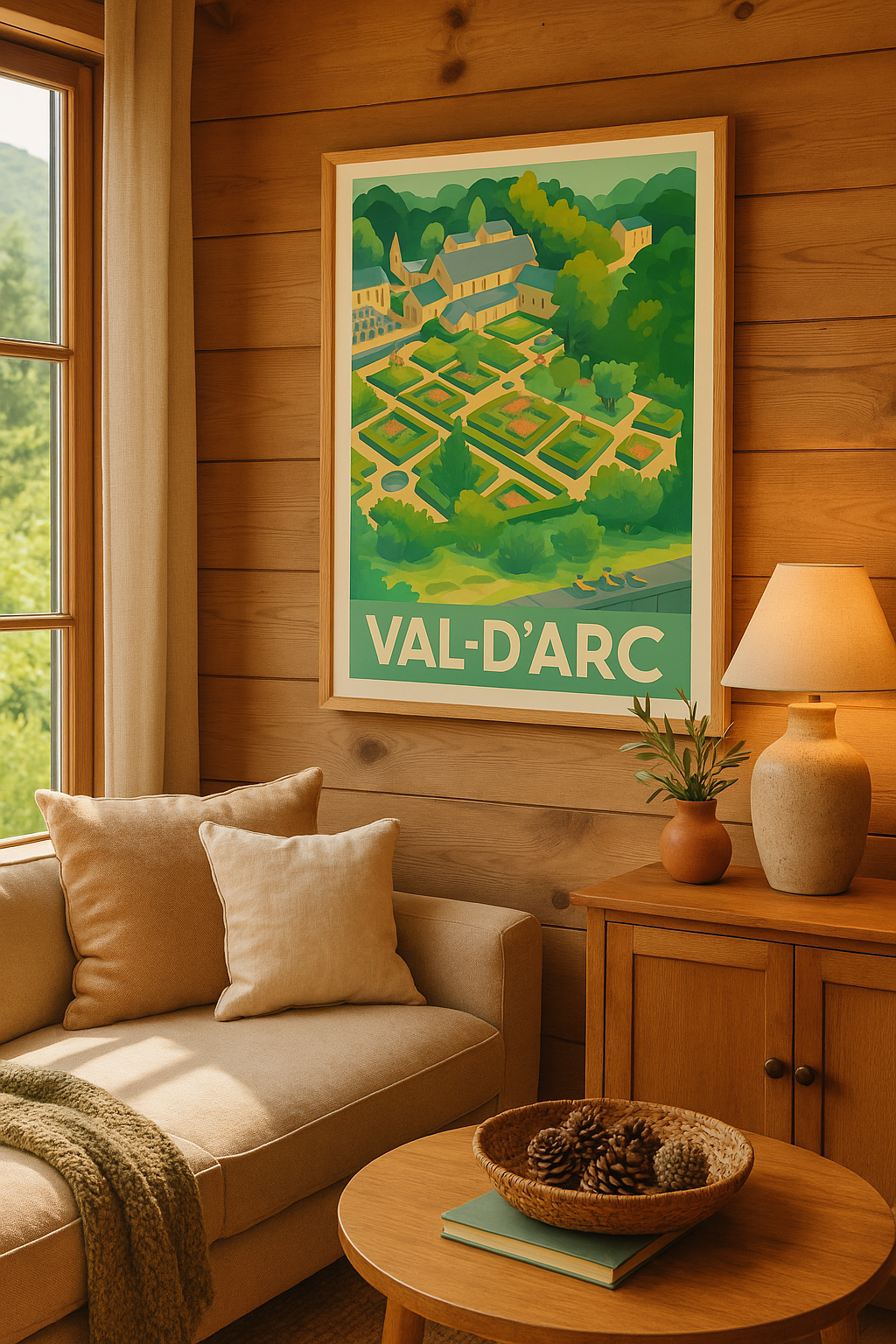 Mise en situation Affiche de Val-d'Arc - Charme et sérénité au cœur de la nature