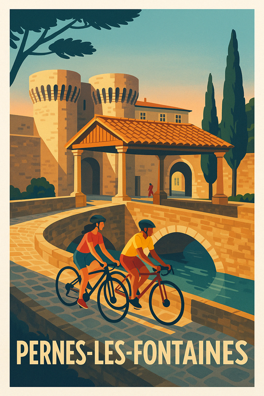 Pernes-les-Fontaines - Balade sous le soleil de Provence
