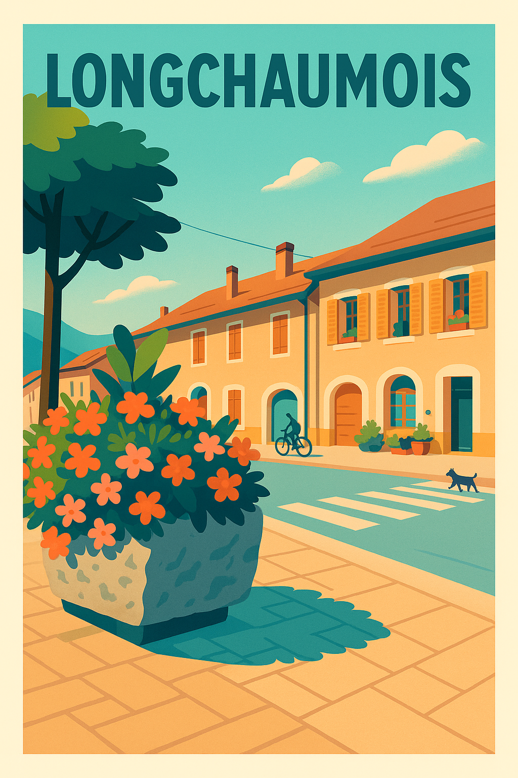 Affiche de Longchaumois - Douceur de vie au cœur du Jura