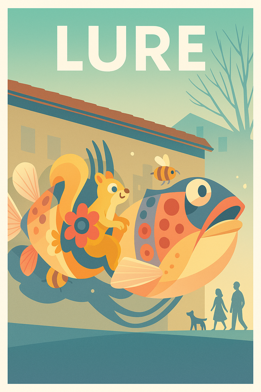 Affiche de Lure - Une envolée poétique animalière