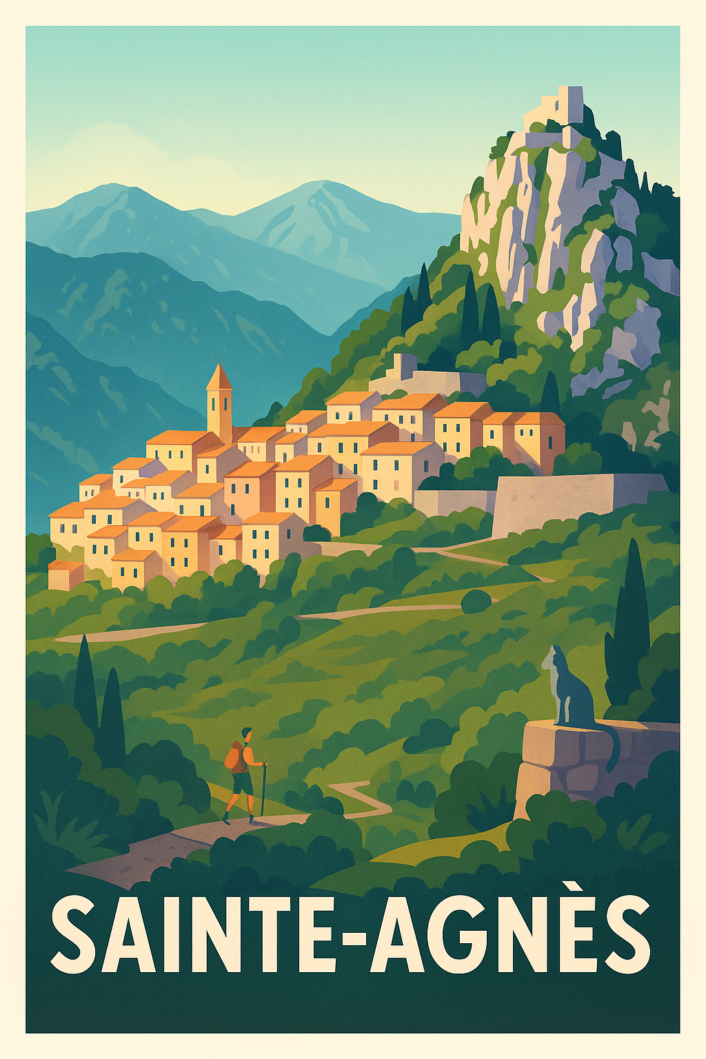 Affiche de Sainte-Agnès - L'envoûtante perle perchée