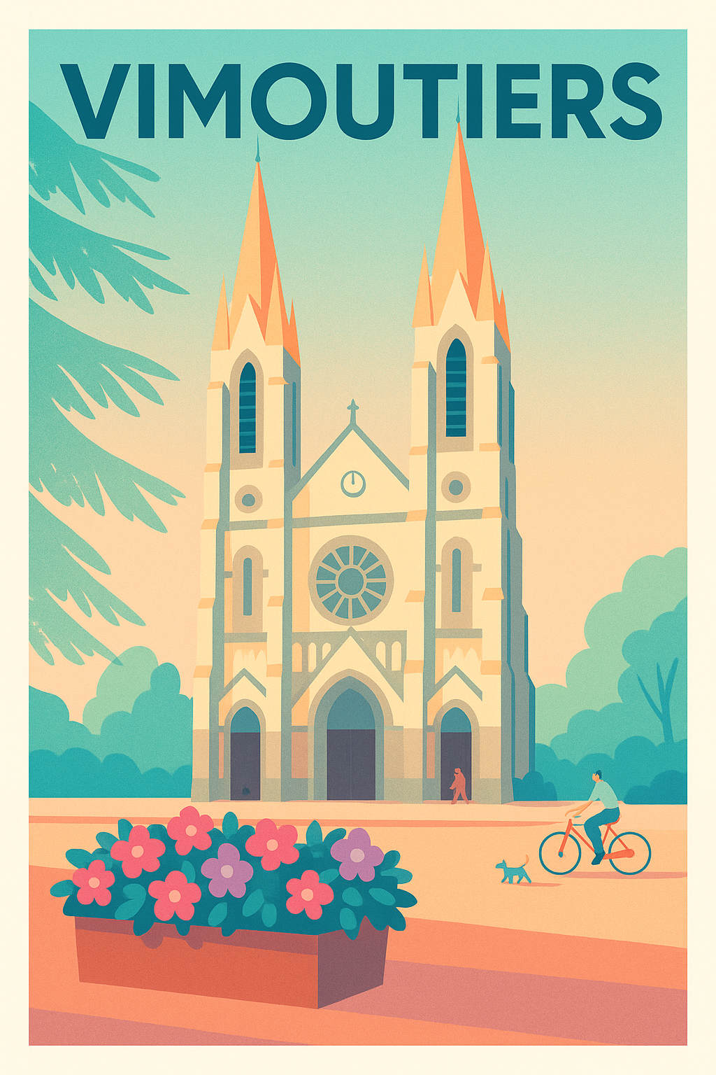 Affiche de Vimoutiers - Charme et Sérénité Normande