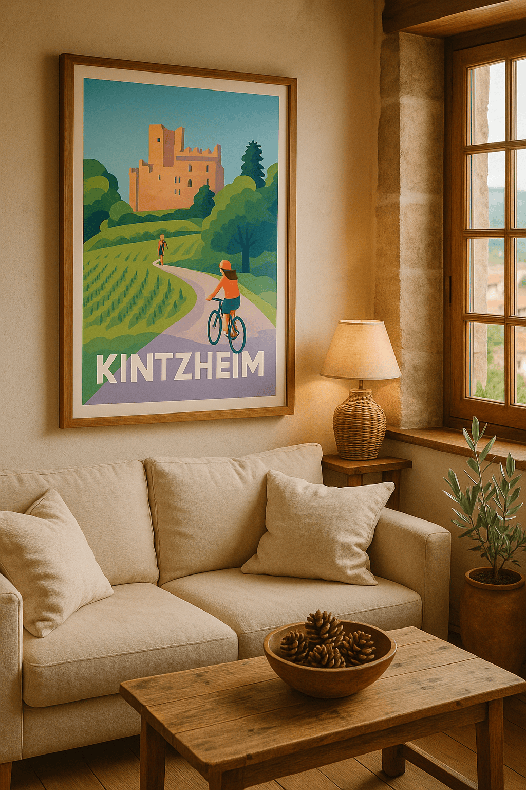 Bas-Rhin France Affiche de Kintzheim - Aventure au Château Médiéval
