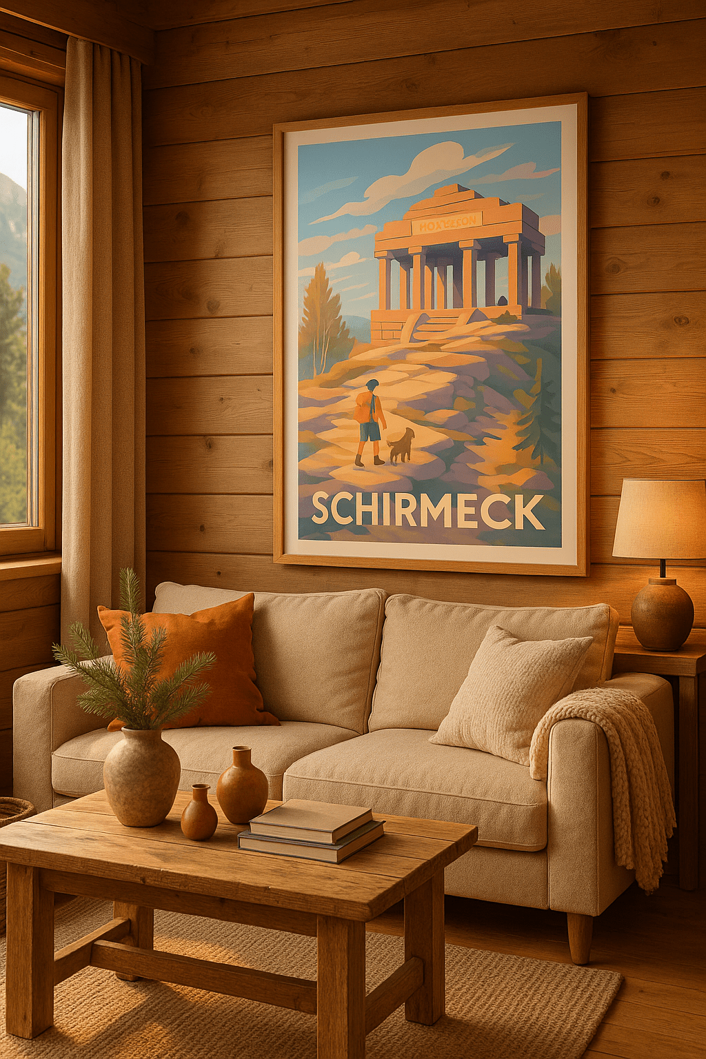 Bas-Rhin France Affiche de Schirmeck - Escapade nature et patrimoine