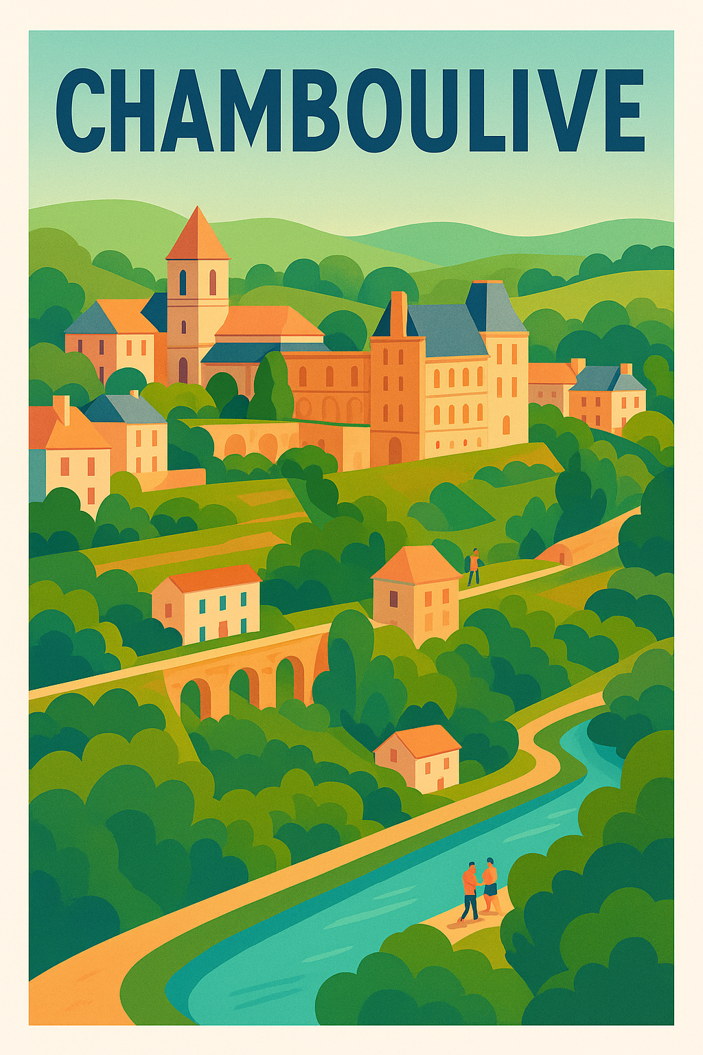 Affiche de Chamboulive - Charme rural au cœur de la nature