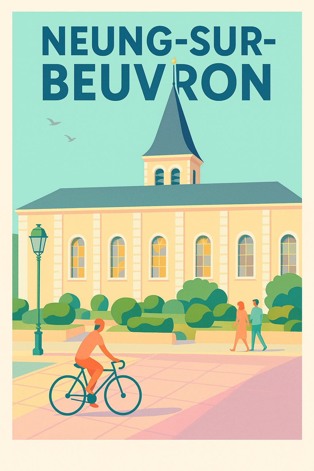 Affiche de Neung-sur-Beuvron - Charme et douceur de vivre au cœur de la ville